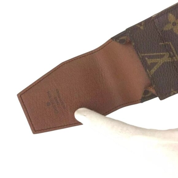 543151AS (X1) Louis Vuitton Wallet Cigarette Case Brown Monogram - Picture 5 of 9